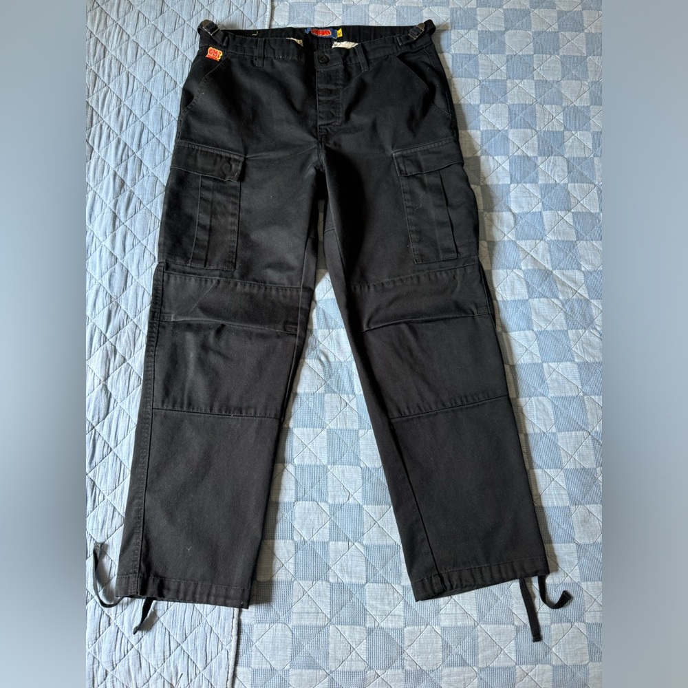 Black Cargo Empyre Pants